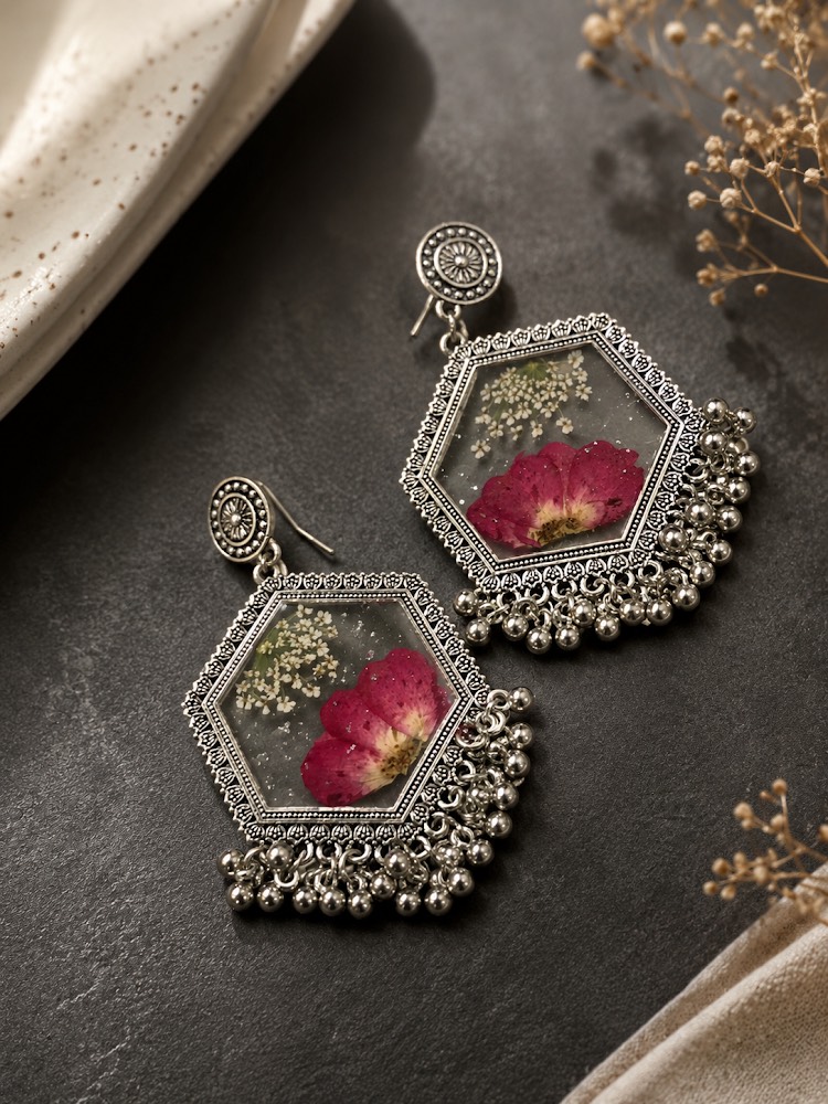 Blush Rose Jhumkas